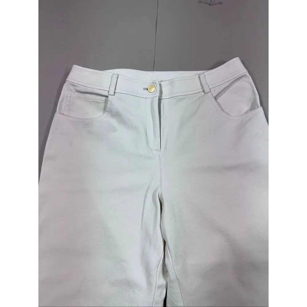 St.‎ John White Crop Pant